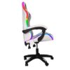 Cadeira Gamer Fox Racer Nordic rgb Encosto Ajustavel Branca Até 120kg - Imagem 4